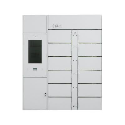 China Smart Food Restaurant Locker 8 Door Freezer OEM Custom Design Security Vault Cabinet Stash Safe Box Metal Customized Steel Acid Locker for sale