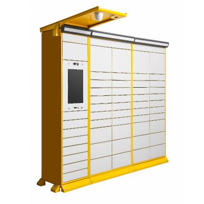 China Postal Delivery Parcel Locker Cold Rolled Steel Box Customized Type Steel Lock School Office Furniture Color Hardware Electronic for sale