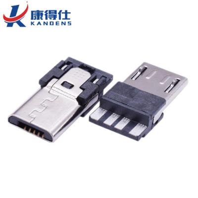 China Male Mounting Type Micro USB Plug v8 USB Driver Micro B USB 2.0 Connector Socket Solder Connector for sale