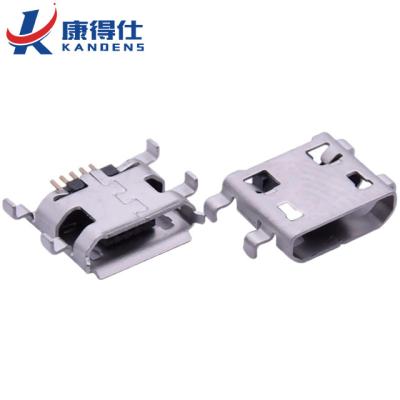 China USB Driver SMT USB Micro 5 Pin Type B Jack Sink Board Micro USB Female Connector For PCB Mount for sale