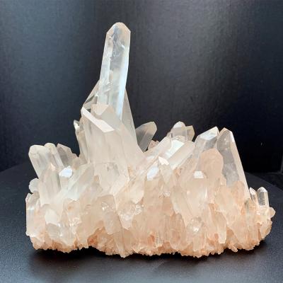 China Raw Unique Clear Quartz Crystal Cluster from Large Reiki Natural Rock Wholesale from Europe for sale