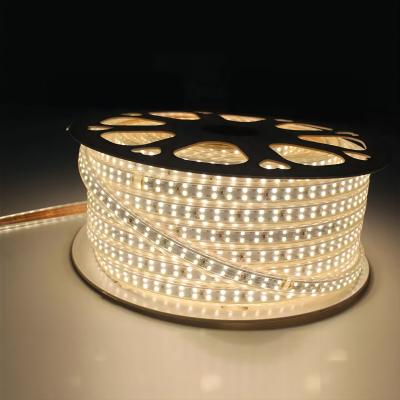 China 2835 120D 8mm AC 110V 220V High Voltage LED Strip Flexible IP67 Waterproof for sale