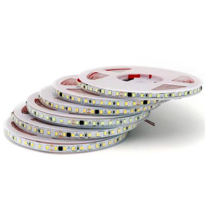 China IP20 2835 220v LED Light Strip Alta tensión 8MM 120led/M 240led/M Alto brillo 2835 Autoadhesivo en Europa en venta