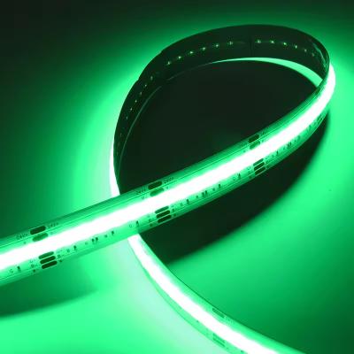 China Superhelligkeit COB LED-Band RGB 12mm mehrfarbig 120 Grad super breit 1080 LEDs/m COB-Band Licht in voller Farbe zu verkaufen