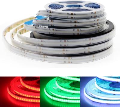 中国 Bluetooth IP20 RGBW COB LED Lighting Strip Dimmable 784 LEDs/m 販売のため