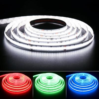 中国 784 LEDs/m RGBW Chip COB LED Strips Dimmable -20°C To 60°C DC 24V Input Voltage 販売のため