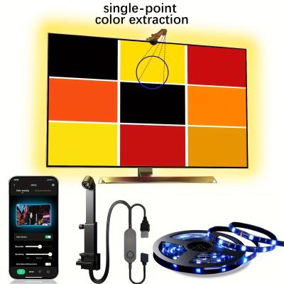 China WiFi LED TV Backlight With Sensor For 55-75 Inch TV And PC RGBIC App Control Compatible With Alexa And Google Assistant en venta