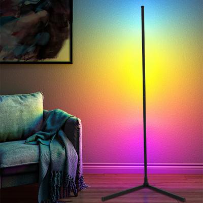 China Modern Design Led Floor Lamp Smart and Minimalist for Living Room Sound Activated for sale