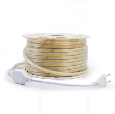 China Lighting Solutions Service High Voltage LED Strip Light with Connector and CRI Ra 80 for sale