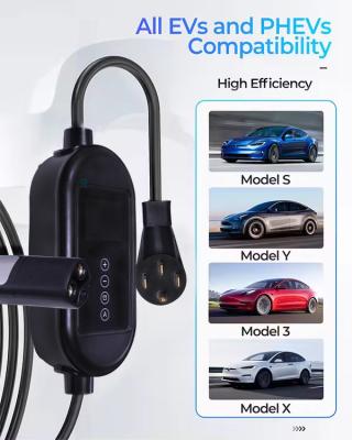 중국 3.7KW EV 충전기 2형 여성 충전 플러그와 표시등 판매용