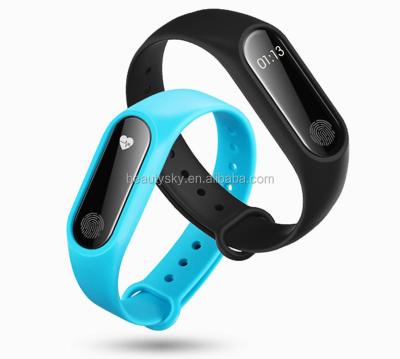 China M2 OLED Wristband Colorful TPU Factory Smart Fitness Tracker With Blood Prssure And Pedometer for sale