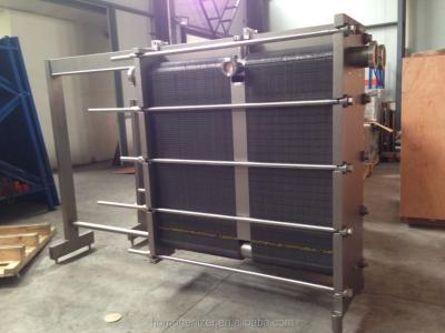 China Whipping Cream Plate Heat Exchanger BR16 BR26 BP2 BQ2 BR4 BR56...... for sale