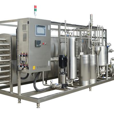 China Machinery Repair Shops Milk Tubular Pasteurizer Dairy Pasteurization Machine UHT Milk Sterilizer Machine for sale