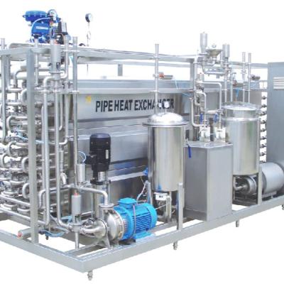 China Automatic UHT Milk Sterilizer Machine Dairy Pasteurization Machine UHT Pasteurizer Sterilizer Tube Syrup Machinery Repair Shops for sale