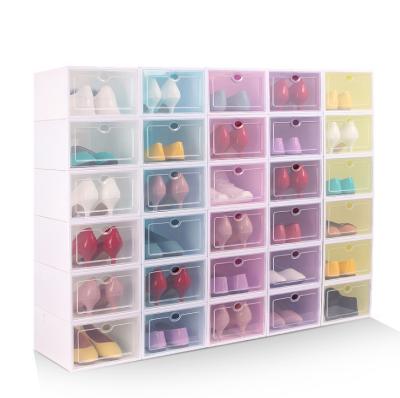 China Factory supply high quality white plastic portable shoe storage rack furniture for sale