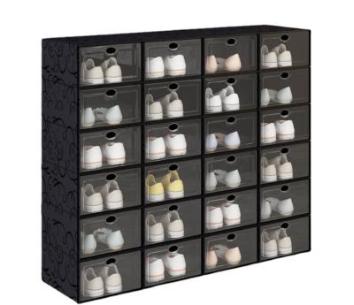 China High Standard Modern Favorable Multi Color Price Shoe Rack Plastic Storage Cabinets for sale