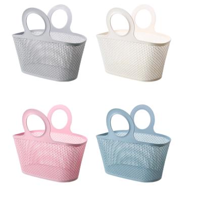 China Japanese Soft Viable Storage Basket Bathroom Storage Basket Dirty Hand Clothes Storage for sale