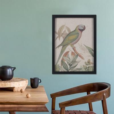 China Customized Original Oil Paintings Hand Painted Birds Animals Art Canvas for sale