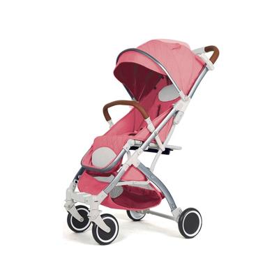 China With Tender Bar Leather High View Hand Stroller Soft Baby Stroller 263 F for sale