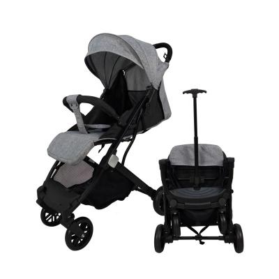 China Modern Easy Folding Baby Stroller Fabric Baby Canvas Pram HN-275 for sale