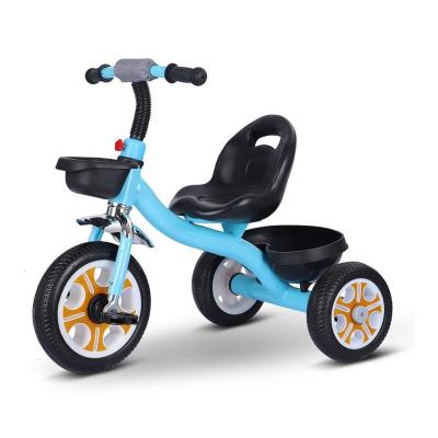 China Eco-friendly safety factory price material plastic lightweight baby tricycle for kids bike 714 for sale