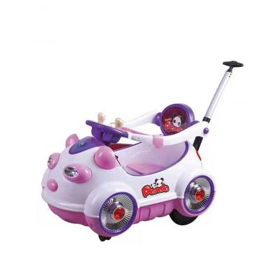 China With light and music 2022 new China factory fashion children's electric ride on car battery operated ride on toy car with pushbar HN-925A for sale