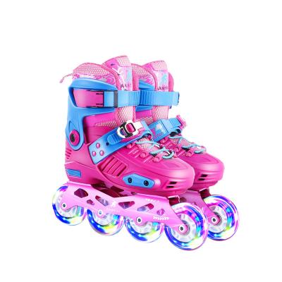 China Bearings are designed to be especially smooth 2021 New Snap Wheels Children's Outdoor Skating Integrated Roller Skate For Toddler 1001 for sale