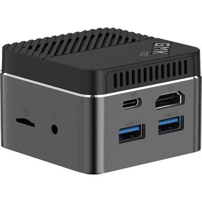 China For Home and Student Intel Celeron J4125 Quad Core DDR4 8GB RAM 128GB 256GB Mini SSD Mini PC Windows11 Up to 2.7GHz BT5.1 WIFI5 4K HD Output Mini Computer for sale