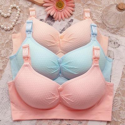 China Wholesale Organic Sexy Anti-allergy Seamless Care Pumping Sports Feeding Maternity Bra for sale