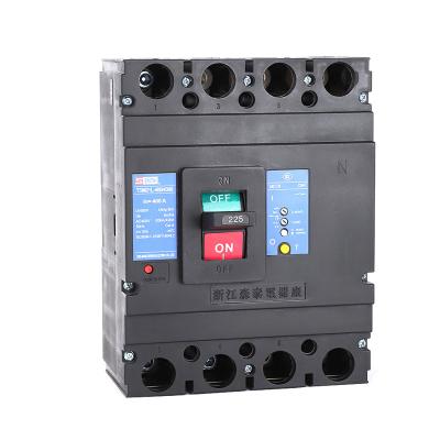 China SENTAI TSM21L Molded Case Circuit Breakers 225amp 250amp 315amp 350amp 400amp 400A MCCB Circuit Breakers 4Pole 4P 4 Pole MCCB 65kA for sale