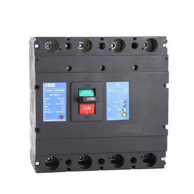 China SENTAI TSM21L 500amp 630amp 630 Phase 4 Pole 4Pole 4P 400V 690V MCCB 3 AC MCCB Breakers 50KA Molded Case Circuit Breakers 65kA for sale