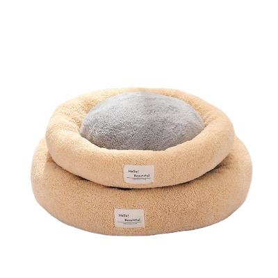 China Removable Cover 2022 Hot Sale Sofa Suede Fabric Space Cotton Comfortable Luxury Pet Bed for Dog and Cat for sale