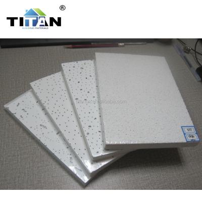 China Ceilings Artistic Ceiling Tile Suspended Ceiling Mineral Particle Board for sale