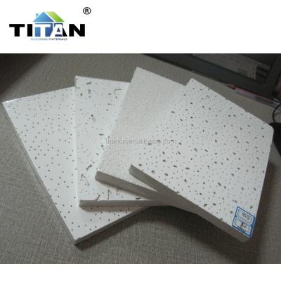 China Artistic Ceilings TITAN Mineral Fiber Ceiling Tiles Fine Cracked Tile for sale