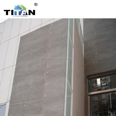 China TITAN Perforated Reinforced Fire Resistant 6mm Gray Cement Fiber Board for sale