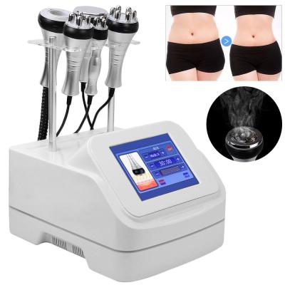 China Weight Loss Hot Popular New On Youtube Cellulite Reduction 5 Multifunction Cavitation System Vacuum Fat Reduction In 1 Cavitation Machine for sale