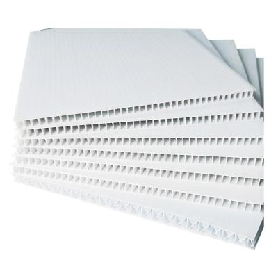 China Eco - Friendly Wholesale White Honeycomb Empty Plate Can Be Printed Plastic Board for sale