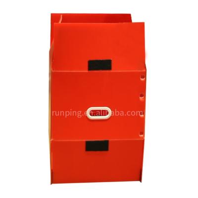 China Wholesale Recyclable Corrugated Plastic Storage Shingle Box Daily Necessities for sale