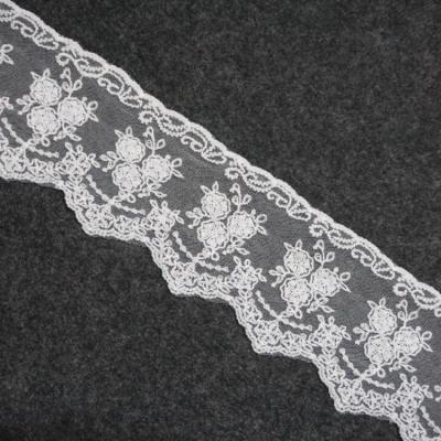 China Water Soluble Underwear Silk Mesh Lace Clothing Accessories Water Soluble Milk Factory Supply Mesh Embroidery Mesh Lace Curtains for sale