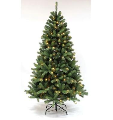 China Christamas Home Decoration 180cm Christmas Noway Fir Pre-Bed Tree, with PE/PVC Mixed Tips for sale