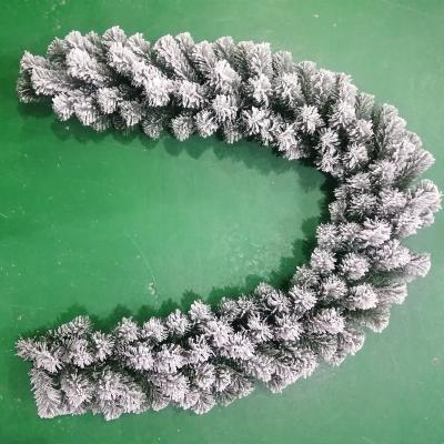 China PVC Christmas Snowy Garland for sale