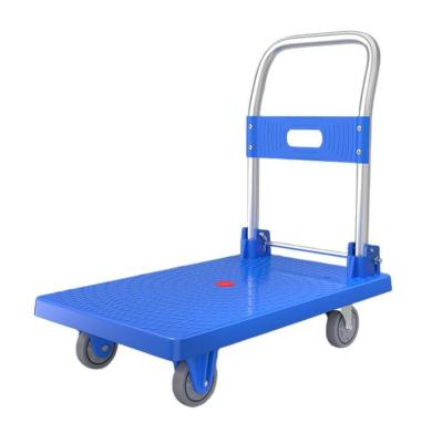 China ZhiYue Industrial Heavy Duty Folding Trolley Hand Truck Load Capacity Hand Cart for sale