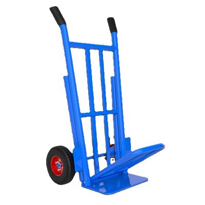 China 2021 New Construction Site Brick Cart Easy Moving Two Wheel Strain Relief Hand-Push Car for sale