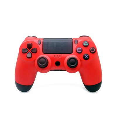 China Red Gamepad Game Controller For PS4 Wireless Controller Joystick for sale