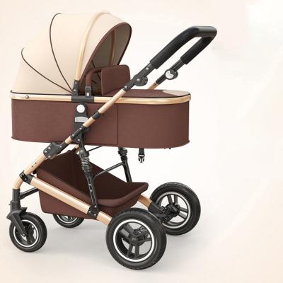 China Optional High Quality Product Selling Child Pram Stroller Baby Stroller 3 in 1 Mother Baby Stroller Bike for sale