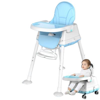 China Contemporary Baby Dining Chair 6 Months-old Adjustable Foldable Baby Children's Chair Multifunctional Table for sale