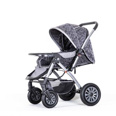 China Amazon Hot Sale Canvas Baby Stroller Folding Lightweight Stroller Luxury Stroller for sale