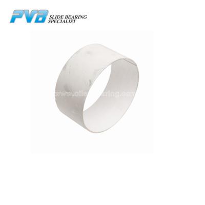 Chine PTFE blanc a rayé baguer la bague composée arrière en acier de plaine à vendre