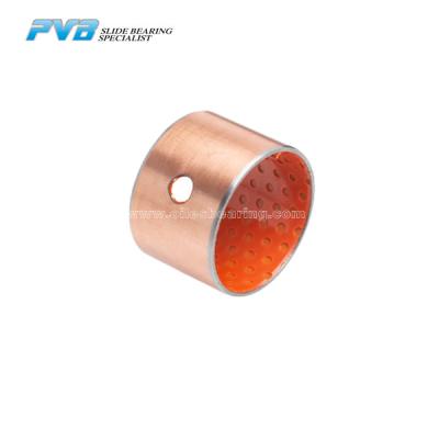 China Steel Back POM Bushing Acetal Resin Composite Plain DX Bearing for sale