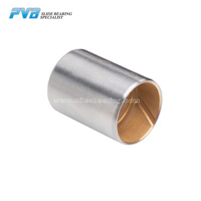 China ISO 3547 Bimetal Bearings CuSn8Ni Lead Free Bimetal Bushing Sleeve for sale